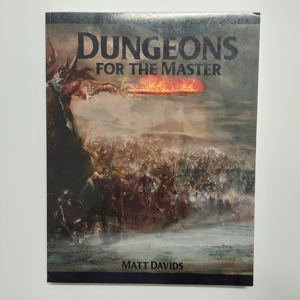 Dungeons & Dragons D&D DnD 5e Dungeons For The Master Softcover